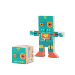 Rompecabezas Robot Verde en oferta