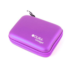 Funda Rígida Para Garmin VivoFit 2 - Color MORADO - Con Bandas Elásticas Protectoras y Compartimentos Internos - DURAGADGET características