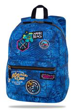 Mochila escolar Coolpack Cross Parches Azul Surfing precio