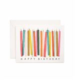 Postal Pepa Paper Happy Birthday Candle