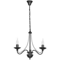 Lámpara de Suspensión Homemania Lilium Gris 50x50x108cm en oferta