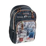 Mochila doble Busquets Greenland gris