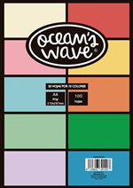 Pack Ocean´s Wave de 100 hojas papel DA4 80gr colores precio