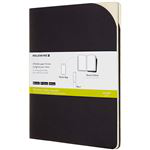 Cuaderno extra grande Moleskine Smart Cahier Journals liso negro características