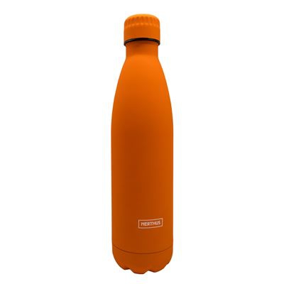 Termo Nerthus 750 ml acero inoxidable Naranja