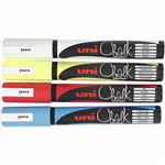 Estuche 4 rotuladores Uni-Ball Chalk PWE-5M 1,8-2,5 mm en oferta