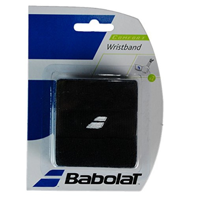 Babolat - Muñequeras (2 unidades) negro negro