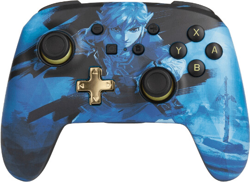 PowerA Nintendo Switch Enhanced Wireless Controller (The Legend of Zelda - Link Blue) precio