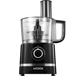 Aicook Procesador De Alimentos, Picadora De Alimentos De 2.5 L, Picadora De Carne EléCtrica De Cocina para Carne, Verduras, Frutas Y Nueces, 3 Velocid características