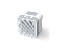 Mini aire acondicionado personal, aire acondicionado portátil, 4 en 1, ventilador, humidificador, ambientador con 3 velocidades, 7 colores LED Air Coo precio