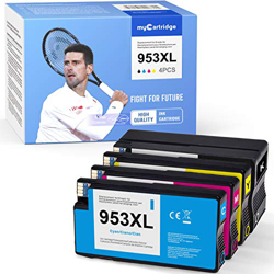 Mycartridge 4 Compatible para HP 953XL 953 XL Multipack Cartuchos de Impresora para HP OfficeJet Pro 7720 7730 7740 8210 8218 8710 8715 8720 8725 8730 precio