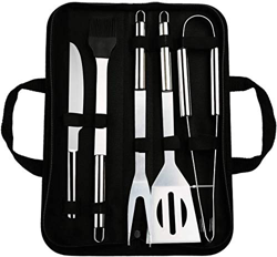 Libershine Barbacoa de Acero Inoxidable Utensilios, Barbacoa de Exterior Kit, Utensilios Barbacoa Kit, Herramientas de Barbacoa Set con Bolsa de Oxfor características