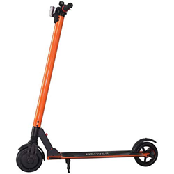 Patinete Eléctrico DENVER SEL-65110ORANGE Motor de 250 W. Marco de Aluminio. Velocidad máx. 20 km/h. Recorrido hasta 12 Km por Carga. Ruedas 6.5 ". Lu en oferta