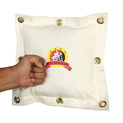 HYFAN Bolsa de lona para boxeo Wing Chun Kung Fu, saco de boxeo de entrenamiento, saco de arena llamativo (blanco nuevo) precio