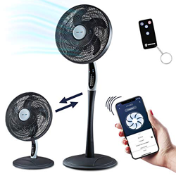 RelaxxNow Ventilador de Pedestal 2en1 Extra silencioso| Smart Tuya App + Amazon Alexa + Google Assistant | VTX300 También Ventilador de Sobremesa de 5 precio