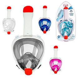 Tienda Eurasia - Máscara Facial de Buceo (Snorkel), Anti-Fugas y Anti-vaho, para Adultos y jóvenes precio