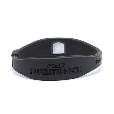 Power Balance Energy® - Pulsera deportiva de silicona con iones negativos para el rendimiento mental y aumento de la energía, pequeña, mediana o grand