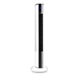 KLARSTEIN Skyscraper 3G - Ventilador de Columna, Bajo Consumo, Función oscilación 90º, 3 Niveles de Velocidad, Programable, Panel táctil, Filtro Integ en oferta