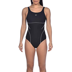 Arena W U Back One Piece Bañador Bodylift Mujer Dana Copa B, Black-White, 42 en oferta