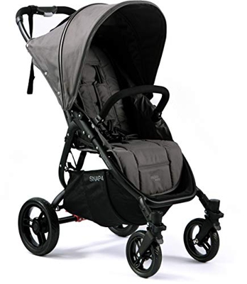 Valco Baby Snap4 Single Stroller Snap Estuche de extracción Negro Dove Grey