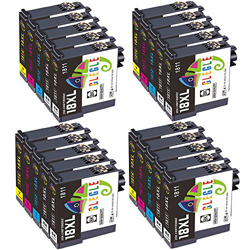 GLEGLE 18XL Compatible Tinta Cartuchos 20 Reemplazo para Epson Expression Home XP-30 XP-33 XP-102 XP-202 XP-205 XP-212 XP-215 XP-225 XP-302 XP-305 XP- características