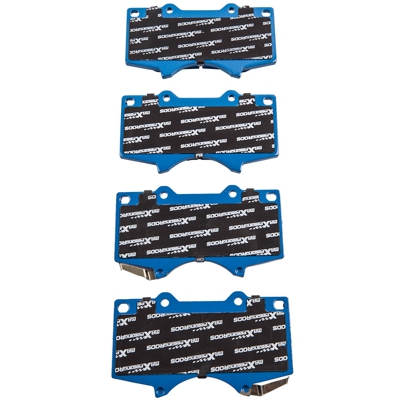 4x Delantero Pastillas de freno Kit para Toyota 4Runner N210 2002-2009 3.0TDI