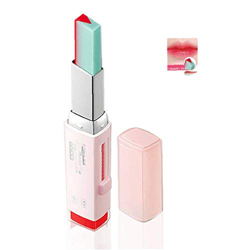 Odoukey 1 Dos Color Degradado lápiz Labial hidratante de Labios lápiz Labial del Lustre Sombras Bram cosméticos Impermeables Regalo Sra Bar Girl (3 Po en oferta