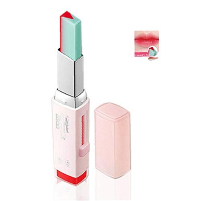 Odoukey 1 Dos Color Degradado lápiz Labial hidratante de Labios lápiz Labial del Lustre Sombras Bram cosméticos Impermeables Regalo Sra Bar Girl (3 Po