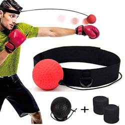 DYBOHF Pelota Boxeo, Boxeo Ball, Fight Ball Reflex en Cadena con Diadema para (Training Mejorar Las Reacciones y Velocidad/Descompresión) Fight MMA Tr características