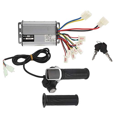 48V 1000W Cantidad eléctrica Empuñadura del Acelerador con Controlador de Bloqueo Accesorio para Bicicletas eléctricas Triciclos eléctricos Scooters e