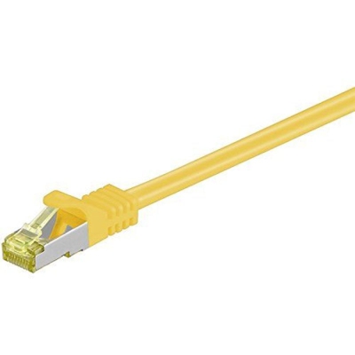 Goobay Cable de Red SFTP CAT7 Amarillo 0.5m