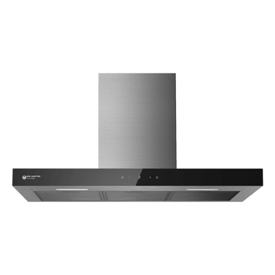 EAS Electric EMRH908BX Campana Decorativa 90cm Inox/Cristal Negro