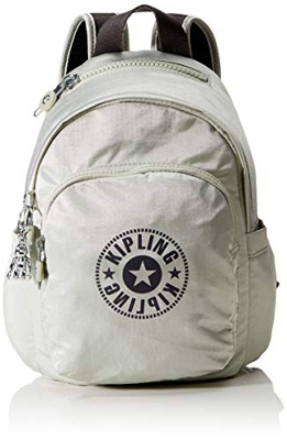 Kipling Delia Mini, BACKPACKS para Mujer, Dynamic Silver, 18x22x29.5 cm (LxWxH)