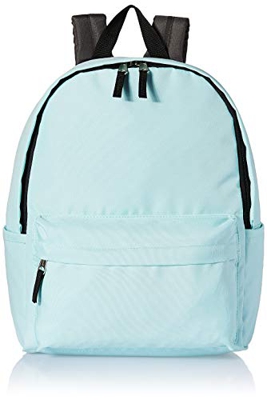 Amazon Basics, Mochila de estilo clásico, Azul (Aqua)