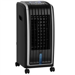 Monzana Climatizador móvil 4en1 5L enfriador de aire ventilador ionizador y humidificador de aire 75V con temporizador en oferta