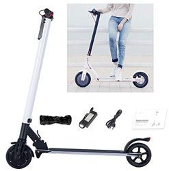 Magic Vida Patinete Electrico Plegable 6.5" - Motor 350W - Velocidad Máx 25KM/H - Batería 42V 6,0AH - Autonomía Máx 30KM - 7,5KG - Blanco - Bolsa Grat características