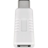 71398 cable gender changer USB-C micro USB 2.0 Blanco, Adaptador características