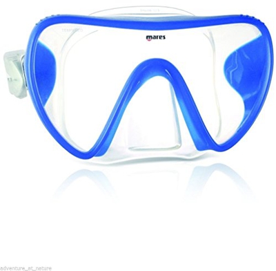 Mares Essence Liquidskin - Gafas de Buceo Unisex, Color Azul, Talla Bx