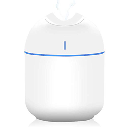 Mini Humidificador, USB Aceites Esenciales Difusor de Aromas Portátil Difusores de Aromaterapia con Luces LED de Colores, Humidificadores de apagado A características