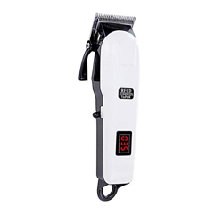 El número LCD muestra peluquería eléctrica peluquería profesional de alta potencia eléctrica push corte casero corte de pelo empujador 19cmX5.5cm A en oferta