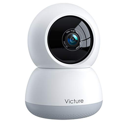 2021 Nueva Versión Victure Baby Monitor, Cámara Wifi Interior, Vigilancia de Bebés y Mascotas, Visión Nocturna, Vigilancia Dinámica y Seguimiento precio