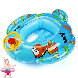 young Forever Anillo de natación inflable redondo para niños y bebés, para nadar de 1 a 3 años (dinosaurio, talla única) precio