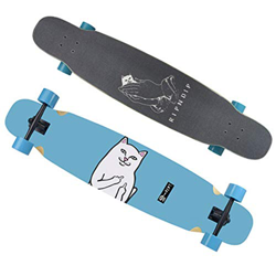 GFHJ1201 Monopatín Completo 46 Pulgadas, 8 Capas Cubierta de Madera de Arce Longboard Tabla de Baile Principiante Niño Niña Adulto Monopatín (Color :  en oferta