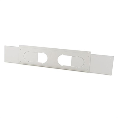 KLARSTEIN Window Set Sellado de Ventana para Aire Acondicionado portátil - Cubierta de Ventana, Medidas Ajustables 67-131 cm, PVC, Blanco