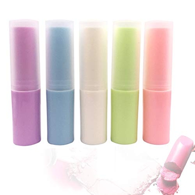 10 Vacío Labio Plástico, Envase De Bálsamo Labial Con Tapa, Utilizado Para Aplicar Labios Hidratantes, Lápiz Labial y Otros Cosméticos (Beige + Verde 