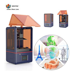 Weistek Stampante 3D LCD Stampante 3D Photocuring UV con matrice parallela Luce UV 405nm, schermo 5.5K 2K, binario lineare doppio asse Z e stampa off- precio