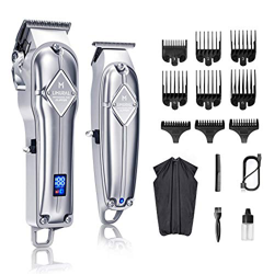 Limural Cortapelos para hombre + kit de recortadora de pelo inalámbrico para corte de pelo profesional Barbers Men Clipper Set Recargable precio