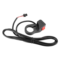 Biuzi Interruptor de Bicicleta eléctrica, 1Pc PVC Bicicleta eléctrica Ebike Scooter Montado en el Manillar Interruptor basculante de Encendido/Apagado precio