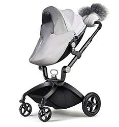 2020 Cochecito de Bebe Hot Mom Cochecito y Sillas de paseo con silla y el capazo F22 (WK-Gris) en oferta