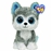 Peluche Beanie Boos Perro Gris Slush (15 cm) Cumpleaños 30 de abril